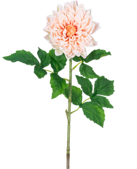 Artificial Georgine Real Touch Light Pink 70cm