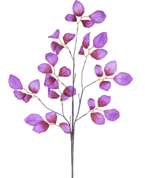 Artificial Branch Appel Leaf 90 cm Purple