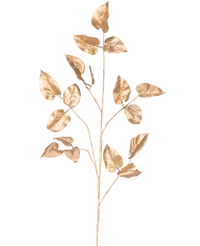 Artificial Branch Salal 95 cm Gold