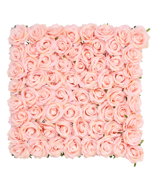 Artificial hedge flowers 50x50 cm pink