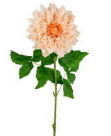 Artificial Georgine Real Touch Light Pink 70cm - Easyplants Artificial Plants & Flowers
