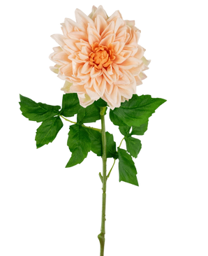 Artificial Georgine Real Touch Light Pink 70cm - Easyplants Artificial Plants & Flowers