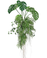 Artificial Hanging Plant Monstera/Sailing Ball 100 cm XL - Easyplants Artificial Plants & Flowers