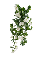 Artificial Hanging Plant Petunia 70 cm White - Easyplants Artificial Plants & Flowers