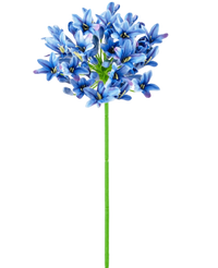 Artificial Flower Agapanthus 77 cm Blue - Easyplants Artificial Plants & Flowers