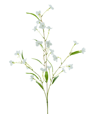Artificial flower Alstroemeria Real Touch White 100 cm - Easyplants Artificial Plants & Flowers