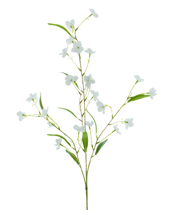 Artificial flower Alstroemeria Real Touch White 100 cm - Easyplants Artificial Plants & Flowers