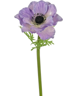 Artificial Flower Anemone Deluxe 43 cm Purple - Easyplants Artificial Plants & Flowers