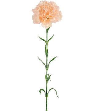 Artificial Flower Carnation 69 cm Peach