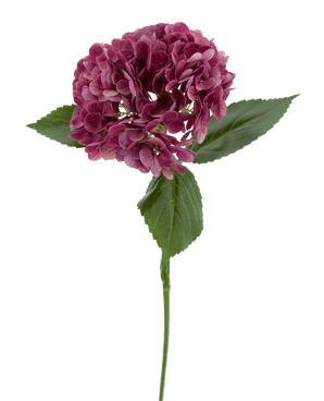 Artificial flower Charlotte Hortensia Real Touch Purple 49 cm - Easyplants Artificial Plants & Flowers