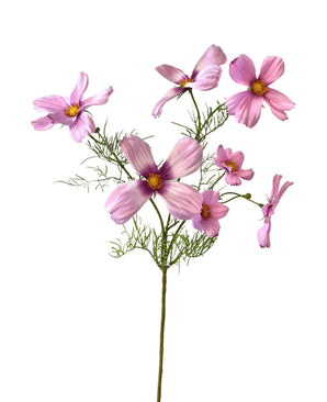 Artificial flower Cosmos 74 cm pink