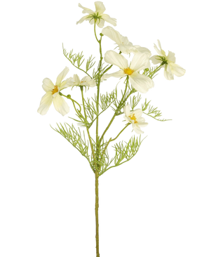 Artificial flower Cosmos 74 cm white - Easyplants Artificial Plants & Flowers