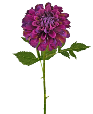 Artificial Flower Dahlia 50 cm Purple - Easyplants Artificial Plants & Flowers