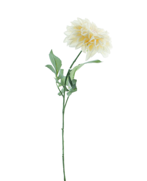 Artificial flower Dahlia Real Touch Beige 72 cm - Easyplants Artificial Plants & Flowers