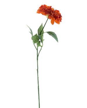 Artificial flower Dahlia Real Touch Orange 72 cm - Easyplants Artificial Plants & Flowers