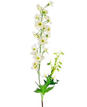 Artificial Flower Delphinium 79 cm White