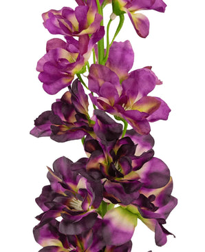 Artificial Flower Delphinium Purple 79 cm