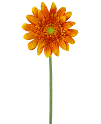 Artificial Flower Gerbera 53 cm Orange