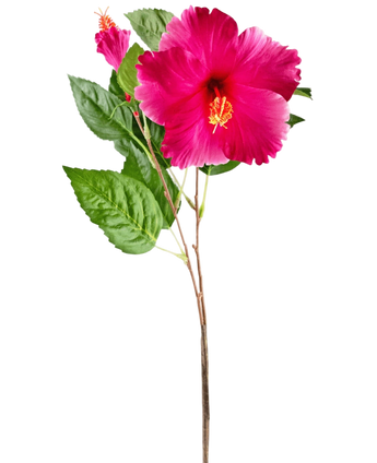 Artificial Flower Hibiscus 64 cm Pink - Easyplants Artificial Plants & Flowers