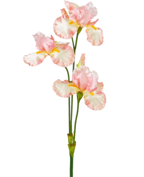 Artificial Flower Iris 102 cm Light Pink - Easyplants Artificial Plants & Flowers
