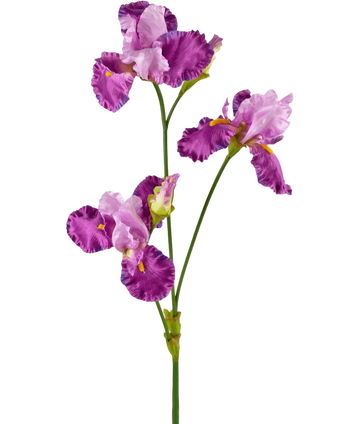 Artificial Flower Iris 102 Cm Purple - Easyplants Artificial Plants & Flowers