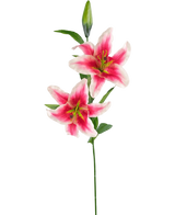 Artificial Flower Lily 85 cm Pink - Easyplants Artificial Plants & Flowers