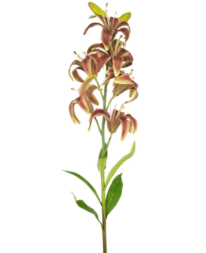Artificial flower martagon lily 78 cm fuchsia - Easyplants Artificial Plants & Flowers