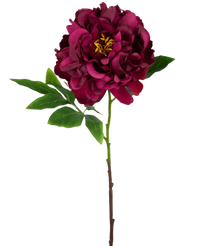 Artificial Flower Peony 61 CM Purple - Easyplants Artificial Plants & Flowers