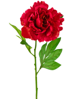 Artificial Flower Peony 77 cm Red - Easyplants Artificial Plants & Flowers