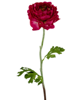 Artificial Flower Ranunculus 51 cm Dark Pink - Easyplants Artificial Plants & Flowers