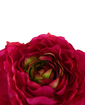 Artificial Flower Ranunculus 51 cm Dark Pink