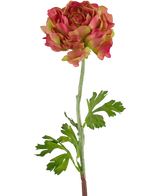 Artificial Flower Ranunculus 51 cm Pink/Green - Easyplants Artificial Plants & Flowers