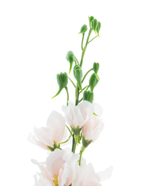 Artificial flower Ridderspoor Real Touch Champagnepa 90 cm