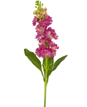 Kunstbloem Violier 78 cm Fuchsia