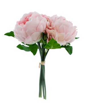 Artificial bouquet mix flowers Real Touch pink 30 cm - Easyplants Artificial Plants & Flowers