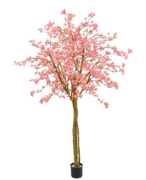 Artificial tree cherry blossom pink 240 cm