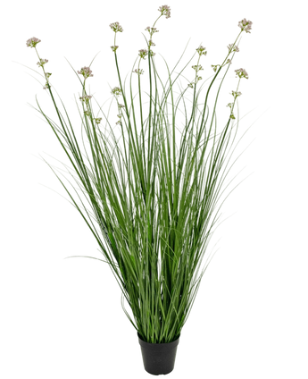 Artificial grass leek flower onion grass spot 120cm fire retardant - Easyplants Artificial Plants & Flowers