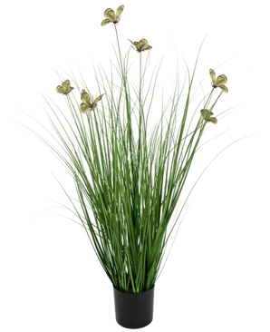 Artificial grass butterfly-from grass pot 90 cm fire retardant
