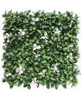 Kunsthaag Gardenia with white flour 50x50 cm UV - Easyplants Artificial Plants & Flowers