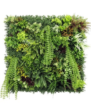 Artificial Hedge Lush Deco Deluxe 100x100 cm UV-resistant