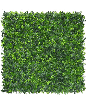 Artificial Hedge Mat Mix 50 x 50 cm UV-resistant S1 D0 Fire Retardant
