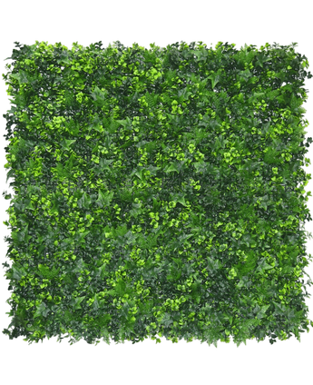 Kunsthaag Mat Mix 50x50 cm UV S-1 D-0 Fire retardant - Easyplants Artificial Plants & Flowers
