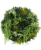 Artificial Hedge On Black Frame Ø100 cm Diameter - Easyplants Artificial Plants & Flowers