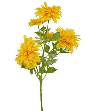 Artificial flower Dahlia 60 cm orange