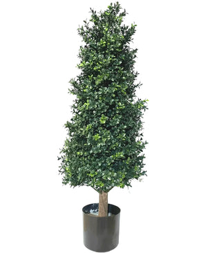 Artificial Boxwood Pyramid Plant 90 cm UV-resistant-Resistant