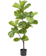 Artificial plant ficus Tabakplant Deluxe 125 cm - Easyplants Artificial Plants & Flowers