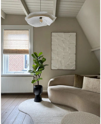 Kunstplant Ficus Tabaksplant Deluxe 125 cm