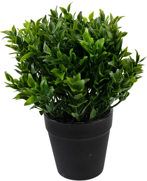 Artificial plant green 20 cm in pot