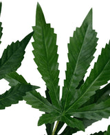 Kunstplant Hennep Cannabisbladeren 120 cm