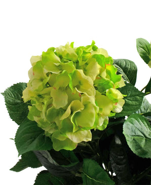 Artificial Hydrangea 43 cm green